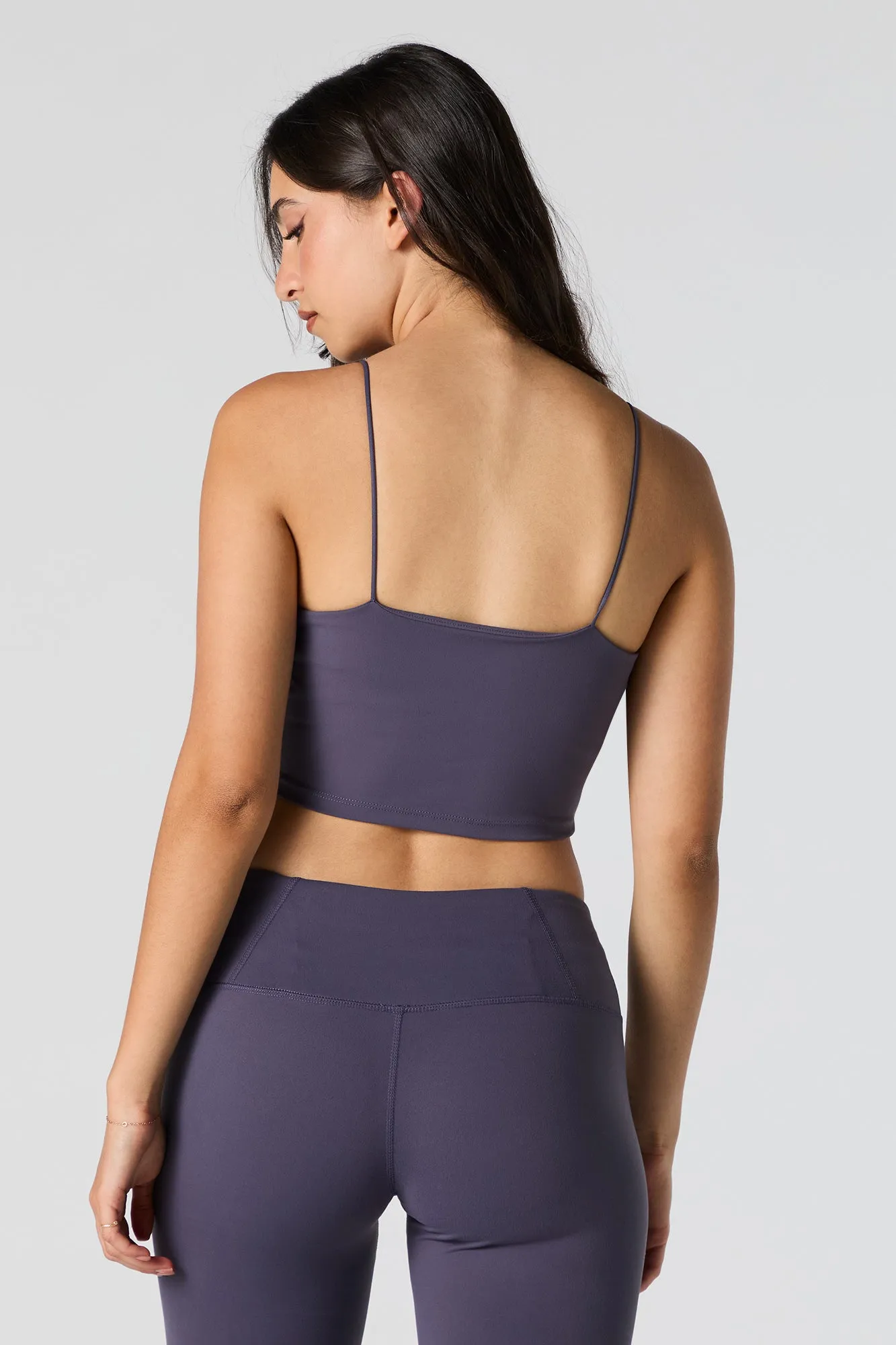 Active Cropped Bungee Tank sold by Charlotte Russe product image thumbnail 2