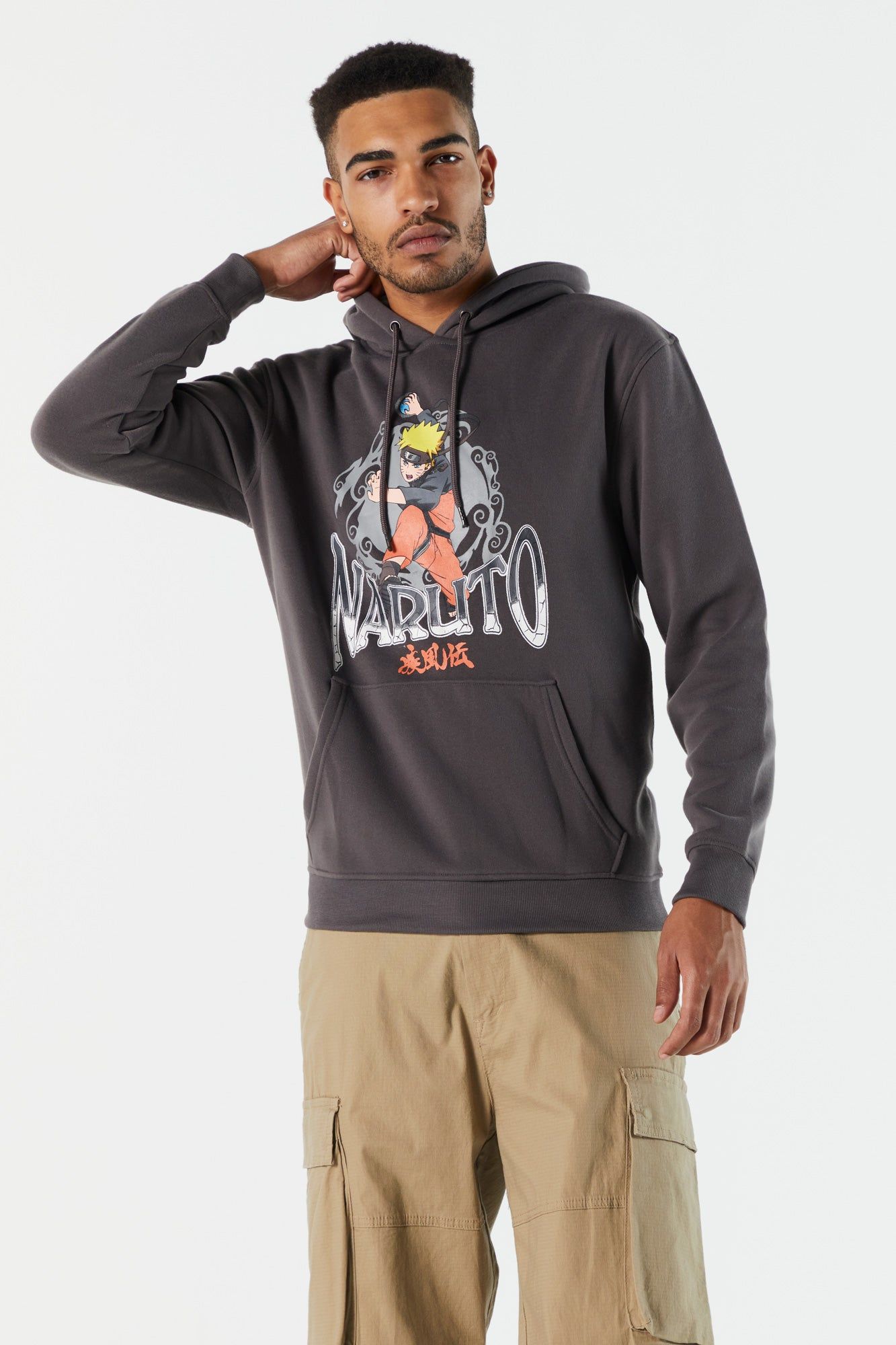 Naruto Graphic Fleece Hoodie sold by Charlotte Russe product image thumbnail 2