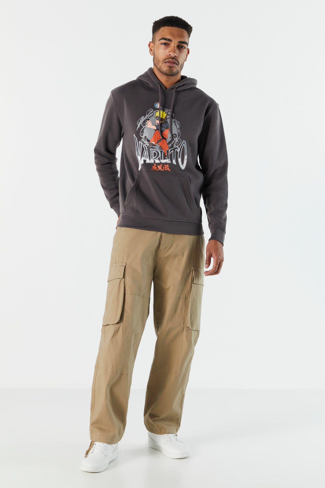 Naruto Graphic Fleece Hoodie sold by Charlotte Russe product image thumbnail 4