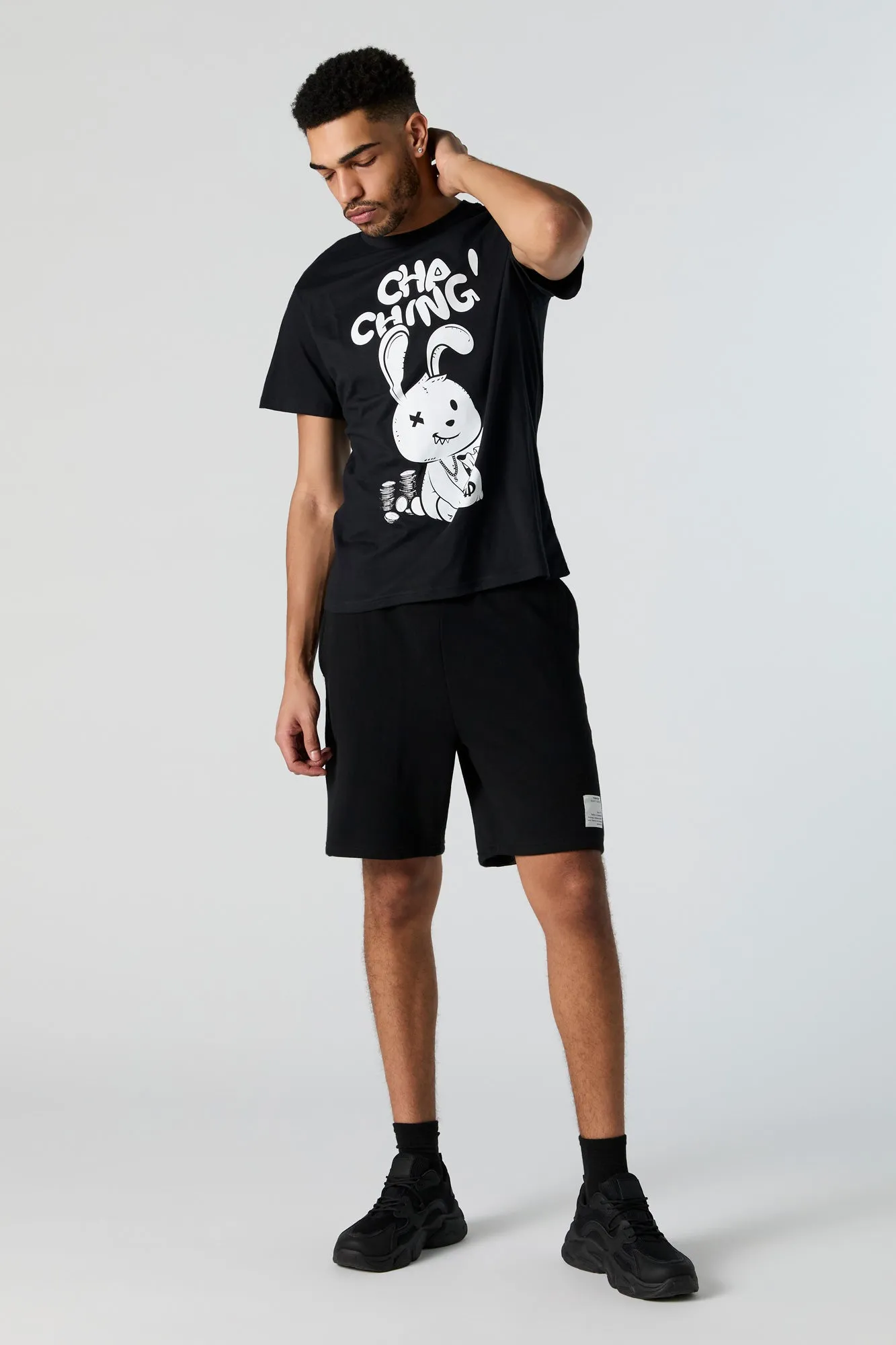 Cha Ching Graphic T-Shirt sold by Charlotte Russe product image thumbnail 3