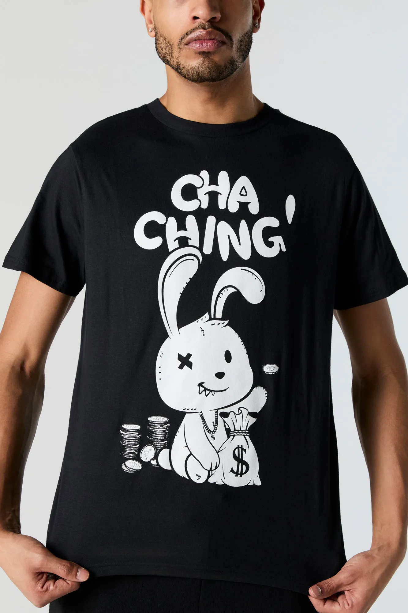Cha Ching Graphic T-Shirt sold by Charlotte Russe product image thumbnail 2