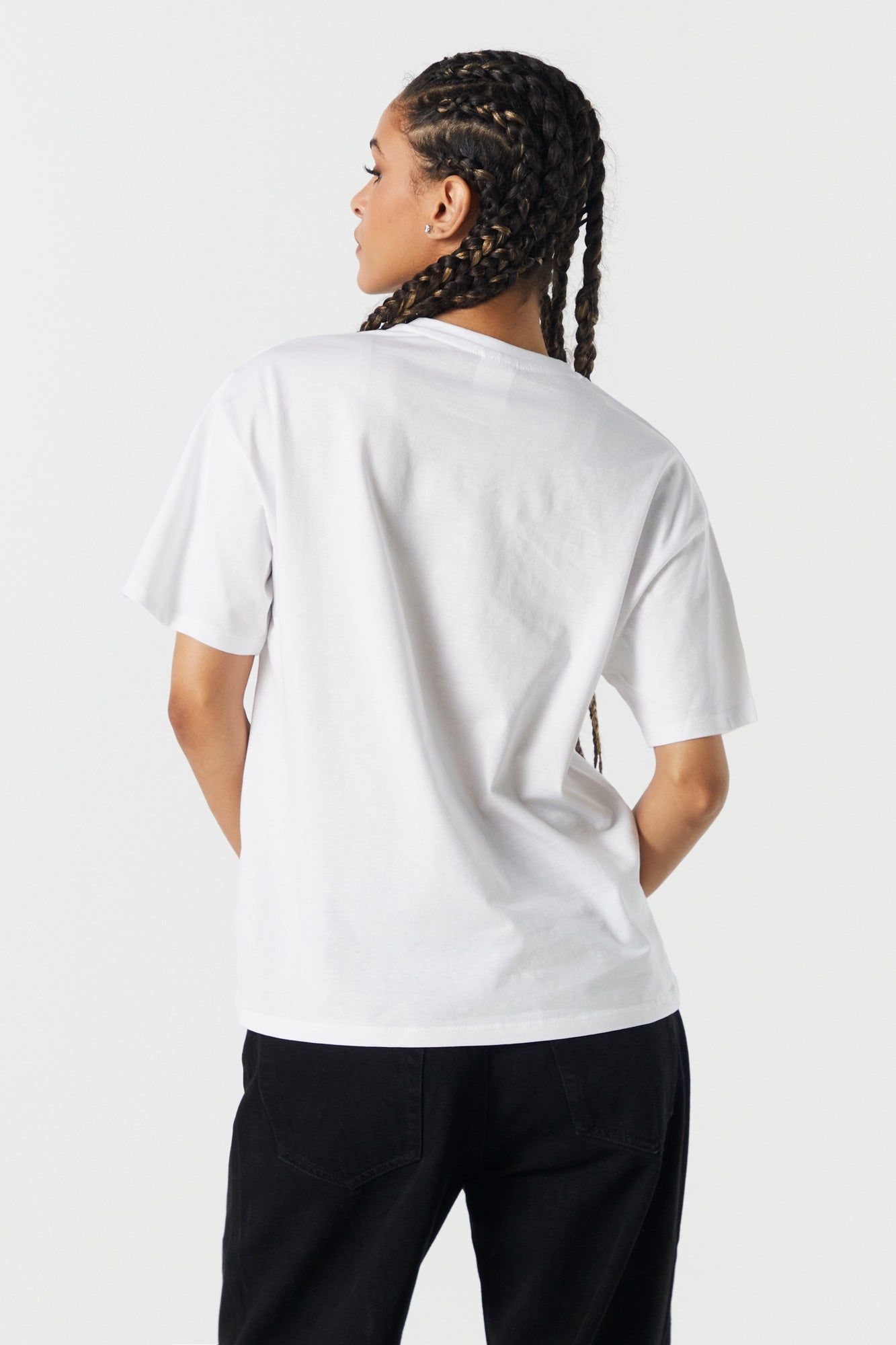 California Graphic Boyfriend T-Shirt sold by Charlotte Russe product image thumbnail 2