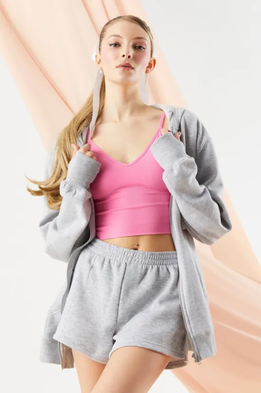 Fleece Short sold by Charlotte Russe