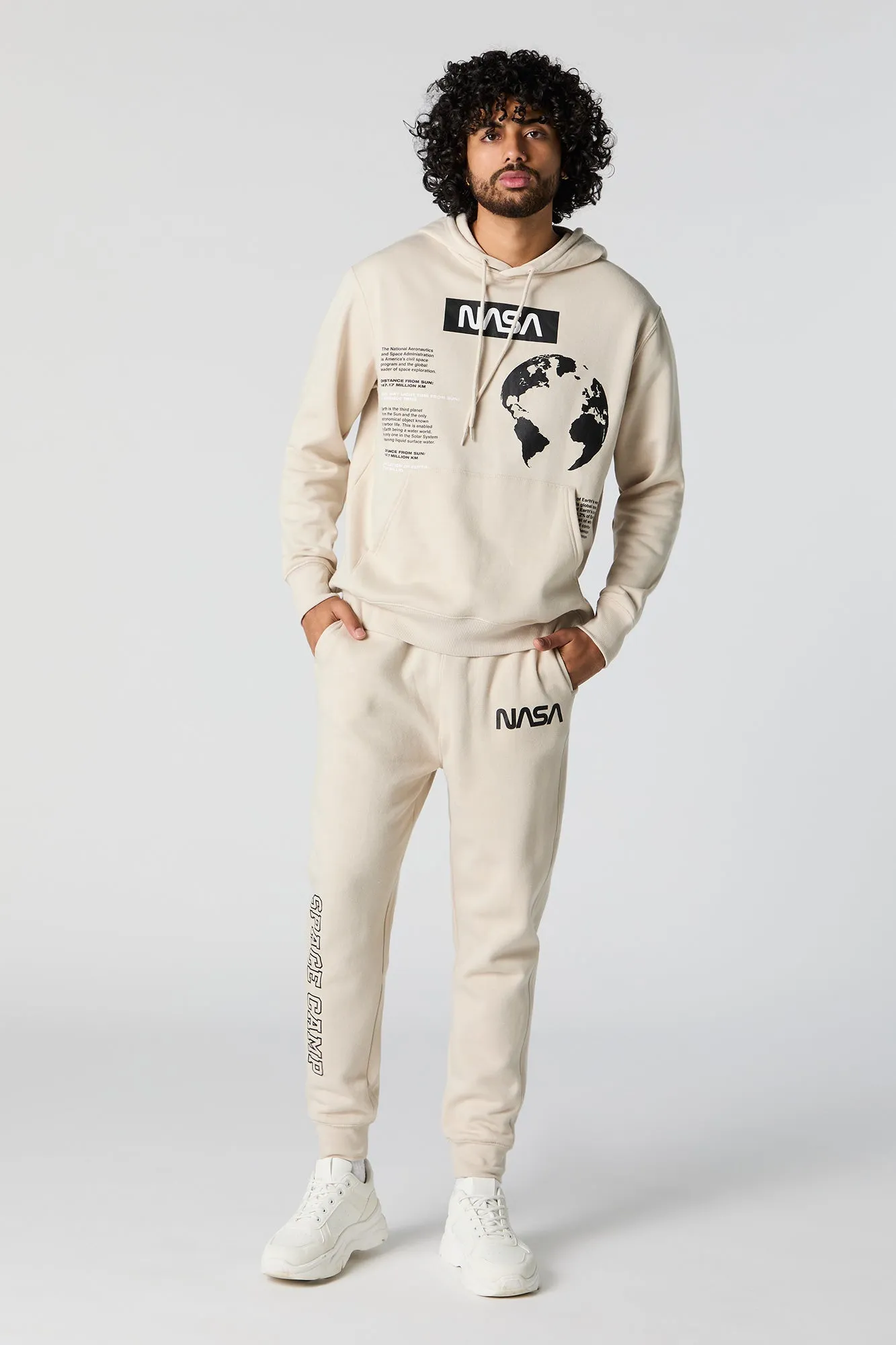 NASA Space Camp Graphic Fleece Hoodie sold by Charlotte Russe product image thumbnail 3