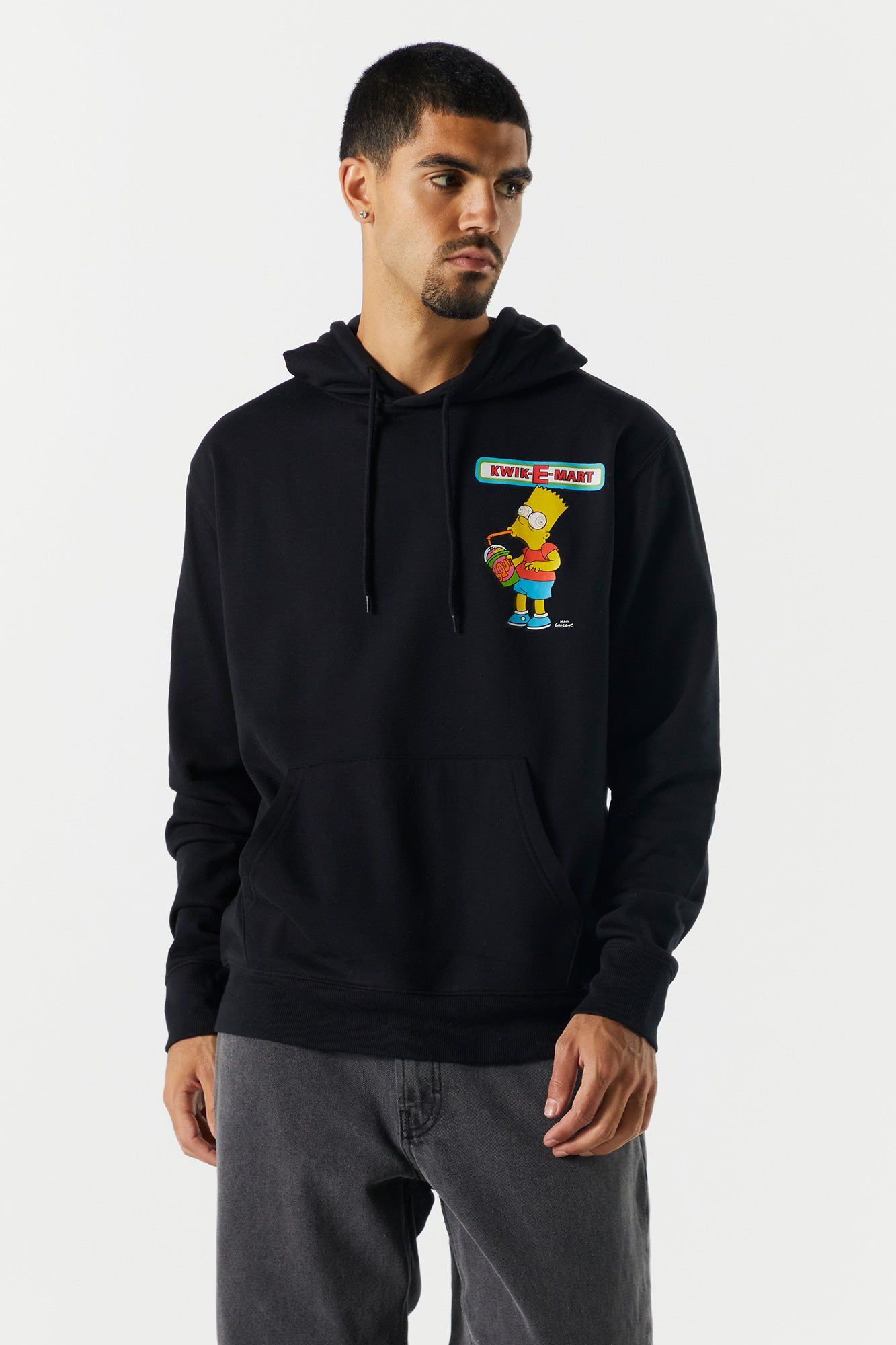 Bart Simpson Graphic Hoodie sold by Charlotte Russe