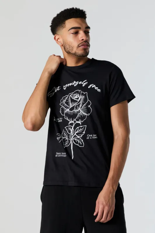 Set Yourself Free Graphic T-Shirt sold by Charlotte Russe