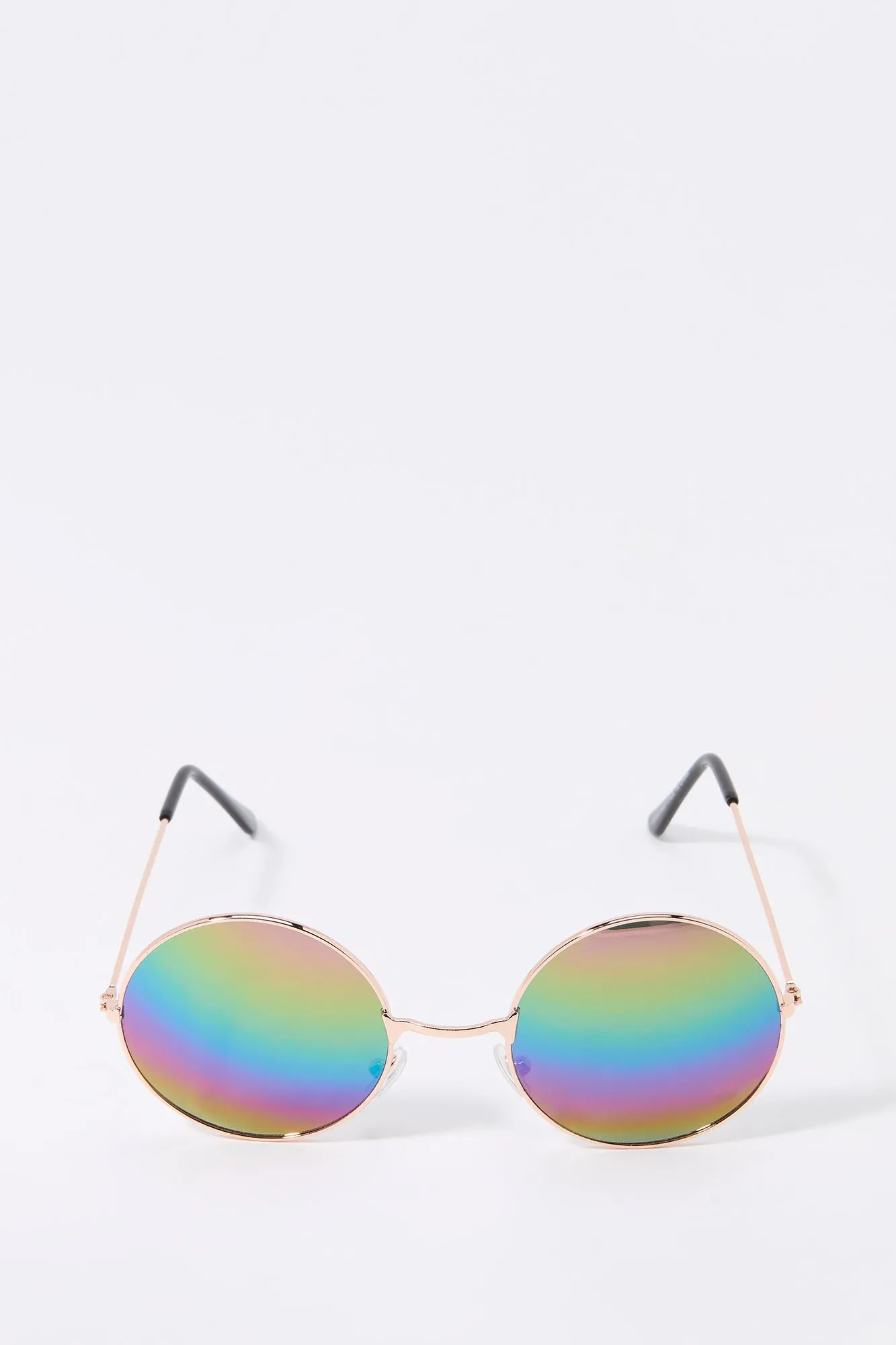 Rainbow Circle Sunglasses sold by Charlotte Russe