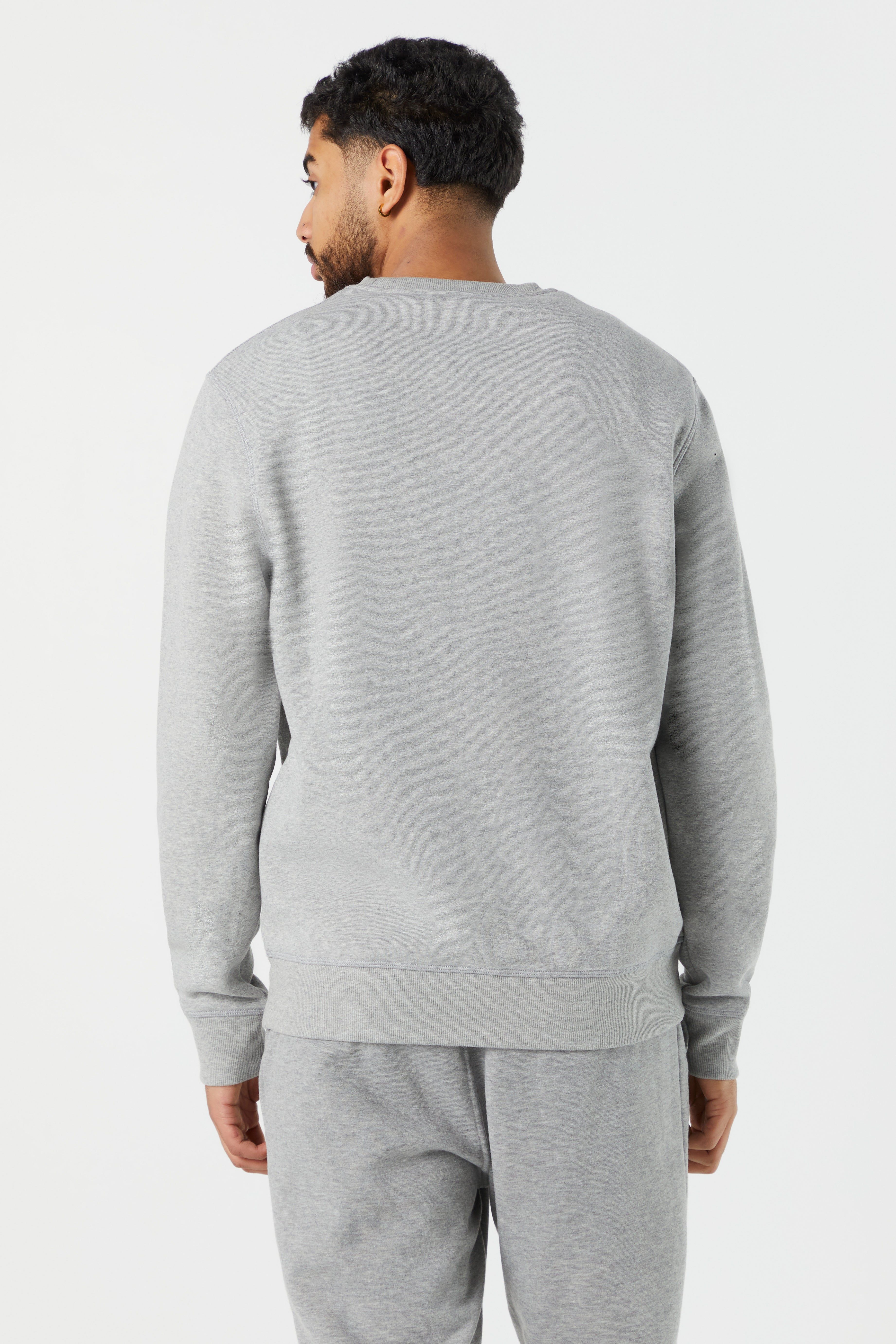 Solid Fleece Sweatshirt sold by Charlotte Russe product image thumbnail 5