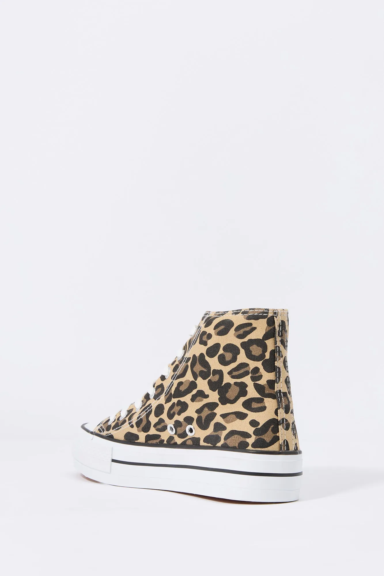 High Top Lace Up Sneaker sold by Charlotte Russe product image thumbnail 4