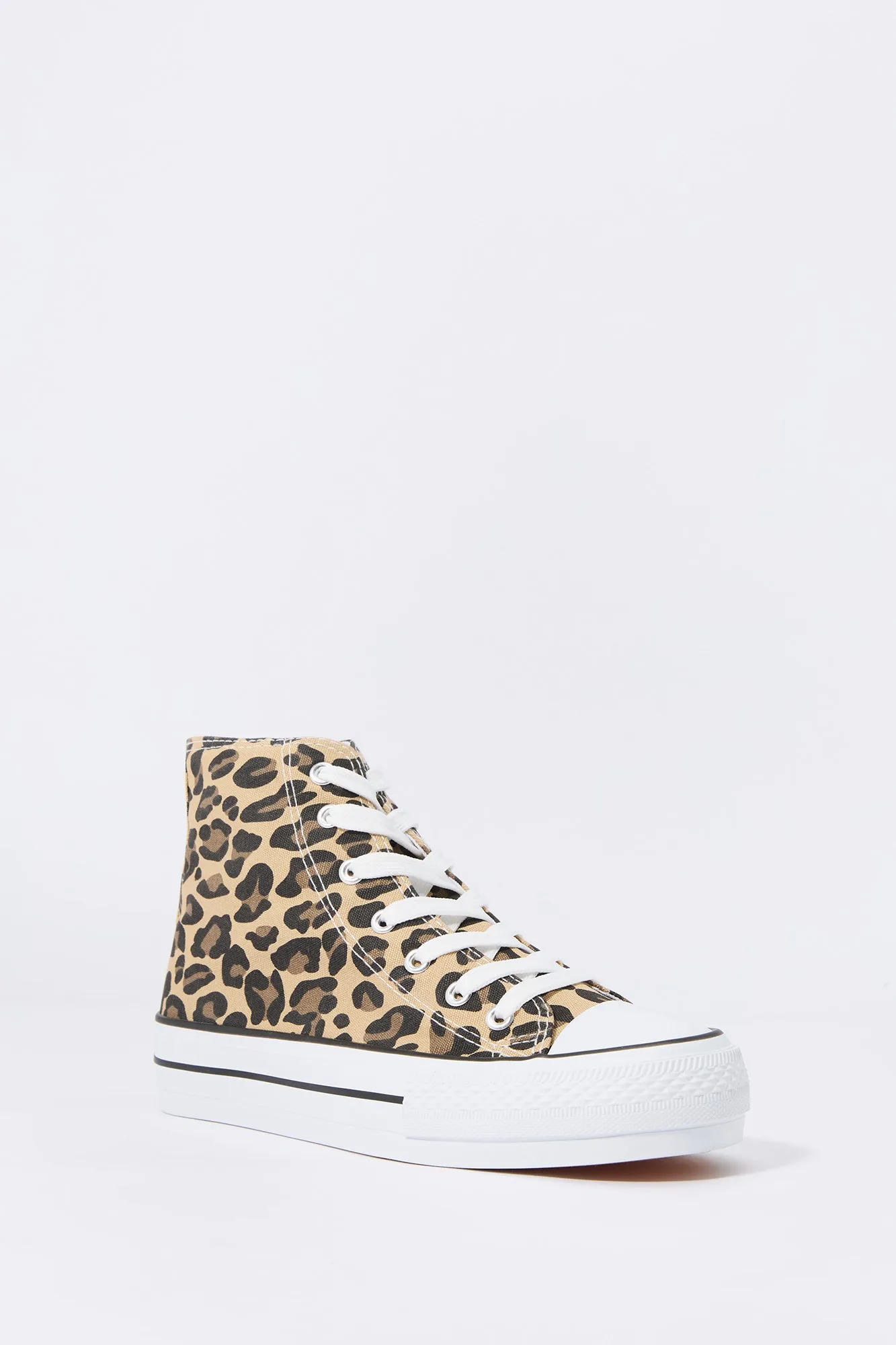 High Top Lace Up Sneaker sold by Charlotte Russe product image thumbnail 3