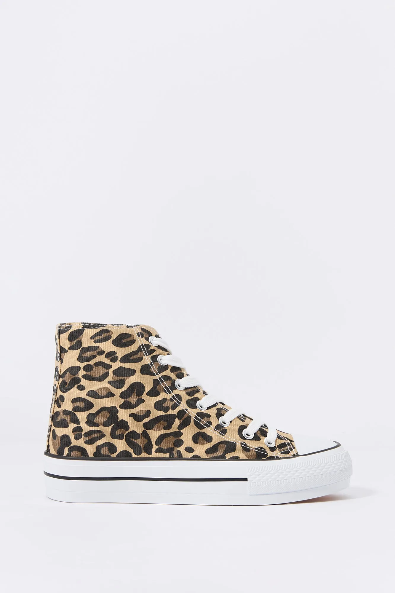High Top Lace Up Sneaker sold by Charlotte Russe product image thumbnail 2