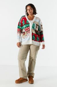 Teddy Bear Christmas Knit Cardigan sold by Charlotte Russe