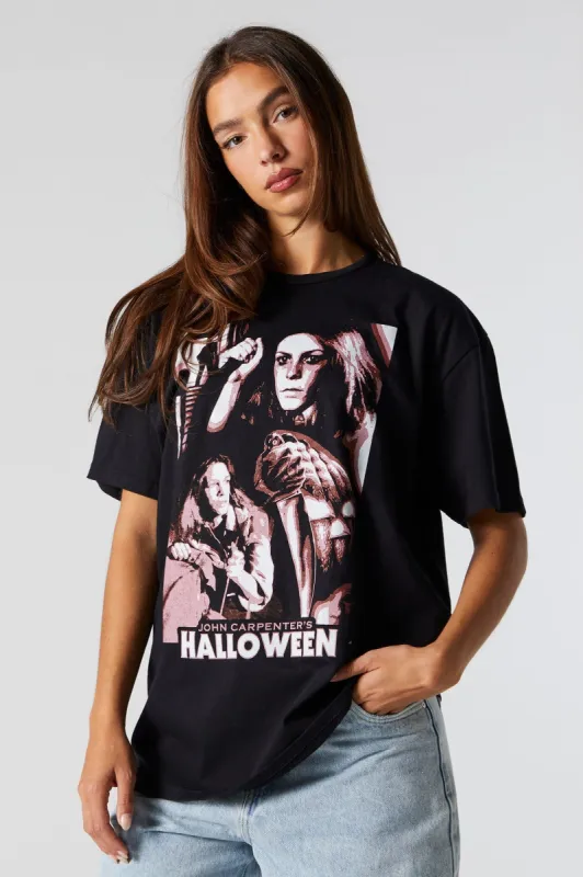 Halloween Graphic Boyfriend T-Shirt sold by Charlotte Russe