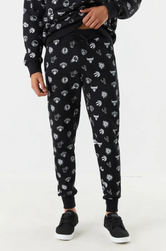 NBA Print Fleece Jogger sold by Charlotte Russe