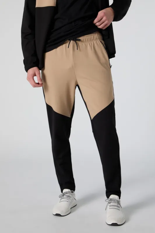 Active Colourblock Fleece Jogger sold by Charlotte Russe