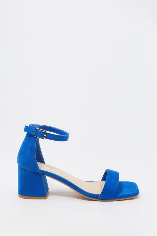 Toe Band Ankle Strap Mid-Heel sold by Charlotte Russe