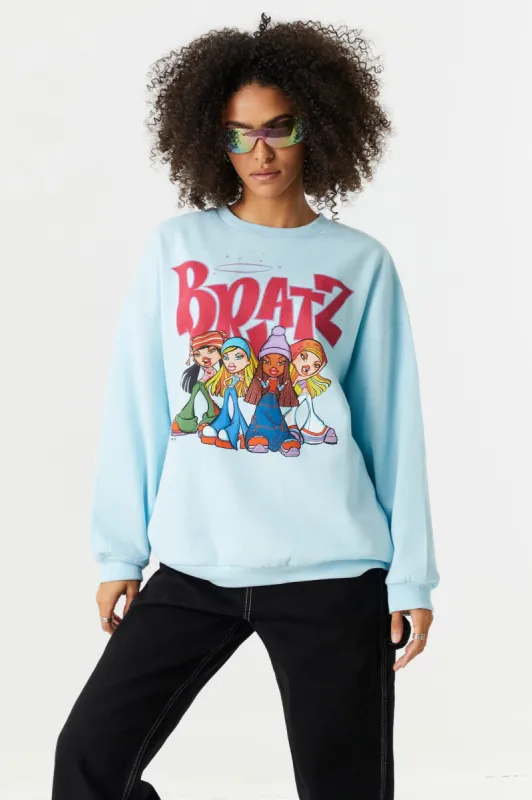 Bratz Graphic Fleece Sweatshirt sold by Charlotte Russe