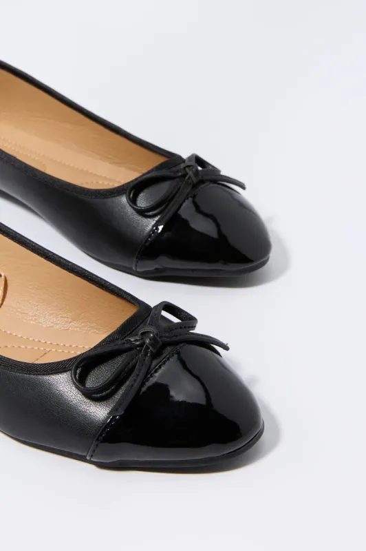 Black Ballet Flat sold by Charlotte Russe