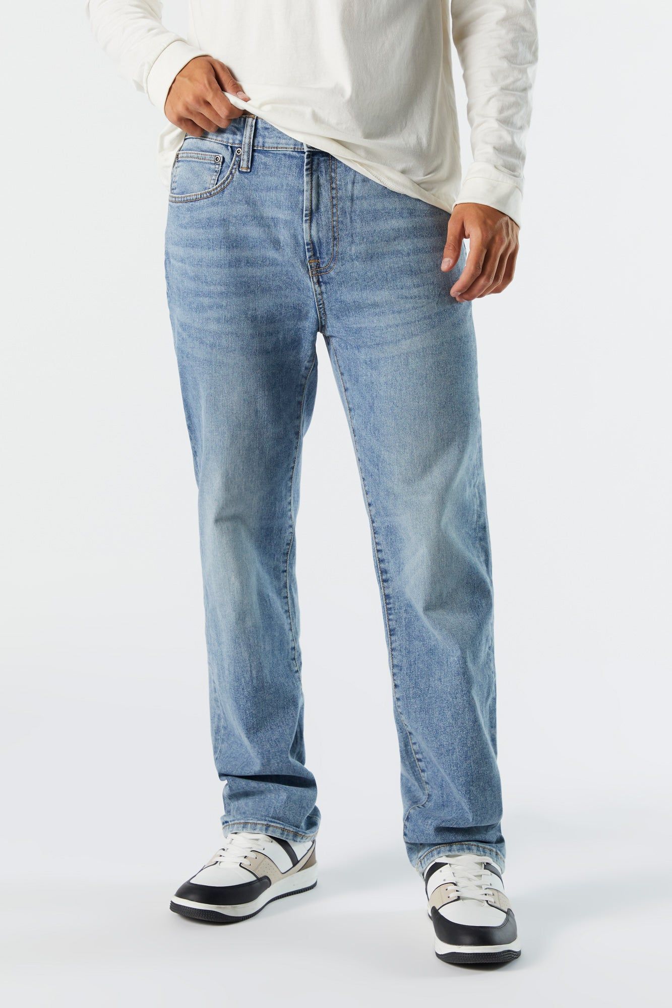 Light Wash Regular Denim Jean sold by Charlotte Russe