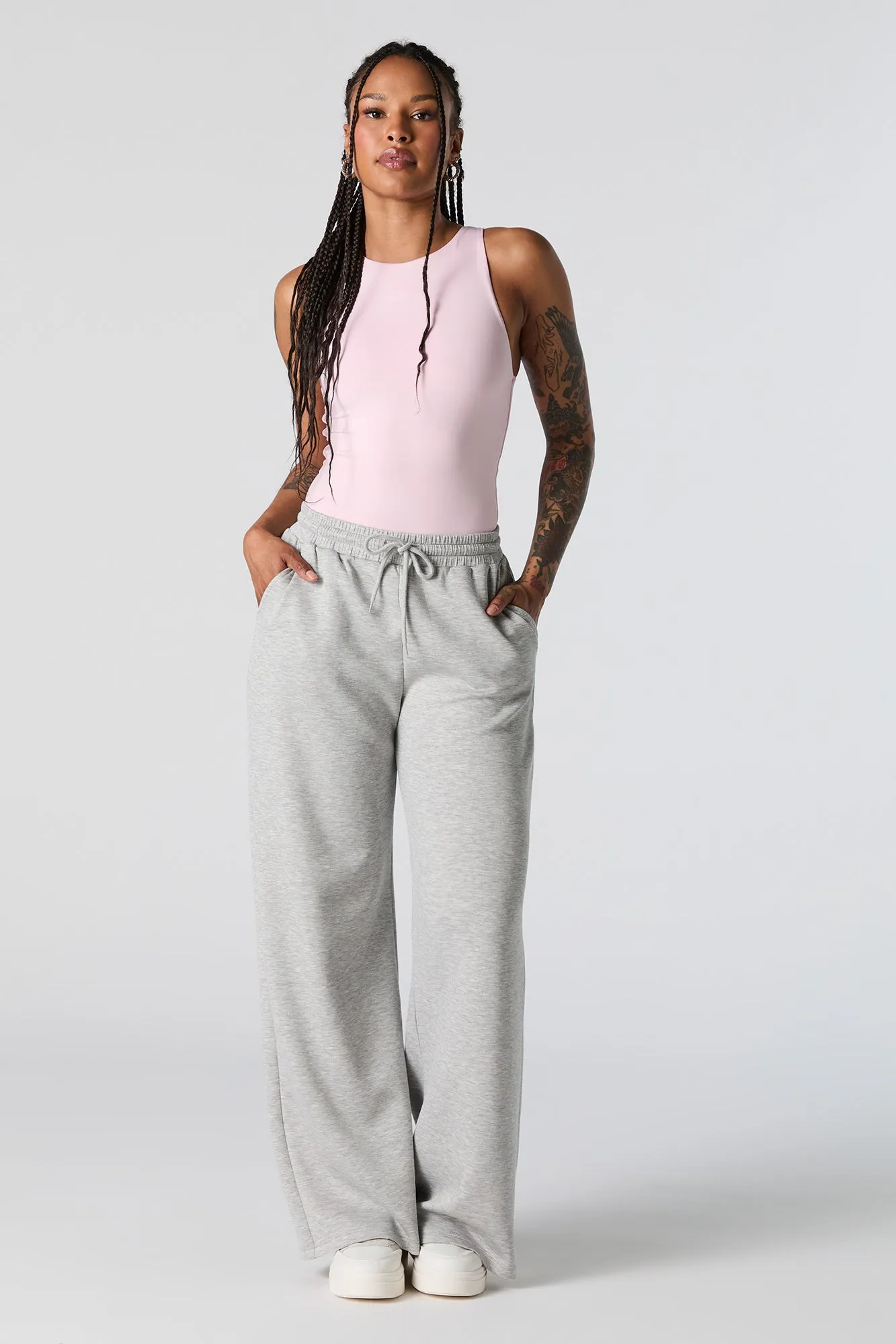 Contour High Neck Sleeveless Bodysuit sold by Charlotte Russe product image thumbnail 3