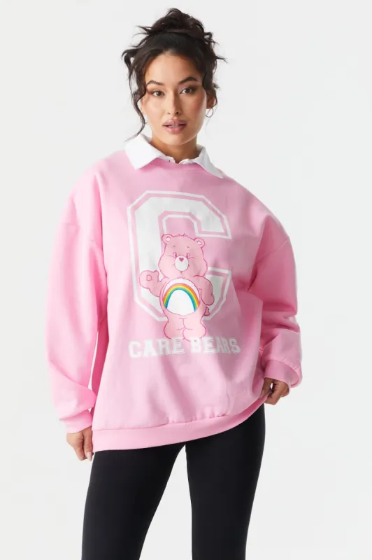 Care Bears Graphic Fleece Sweatshirt sold by Charlotte Russe