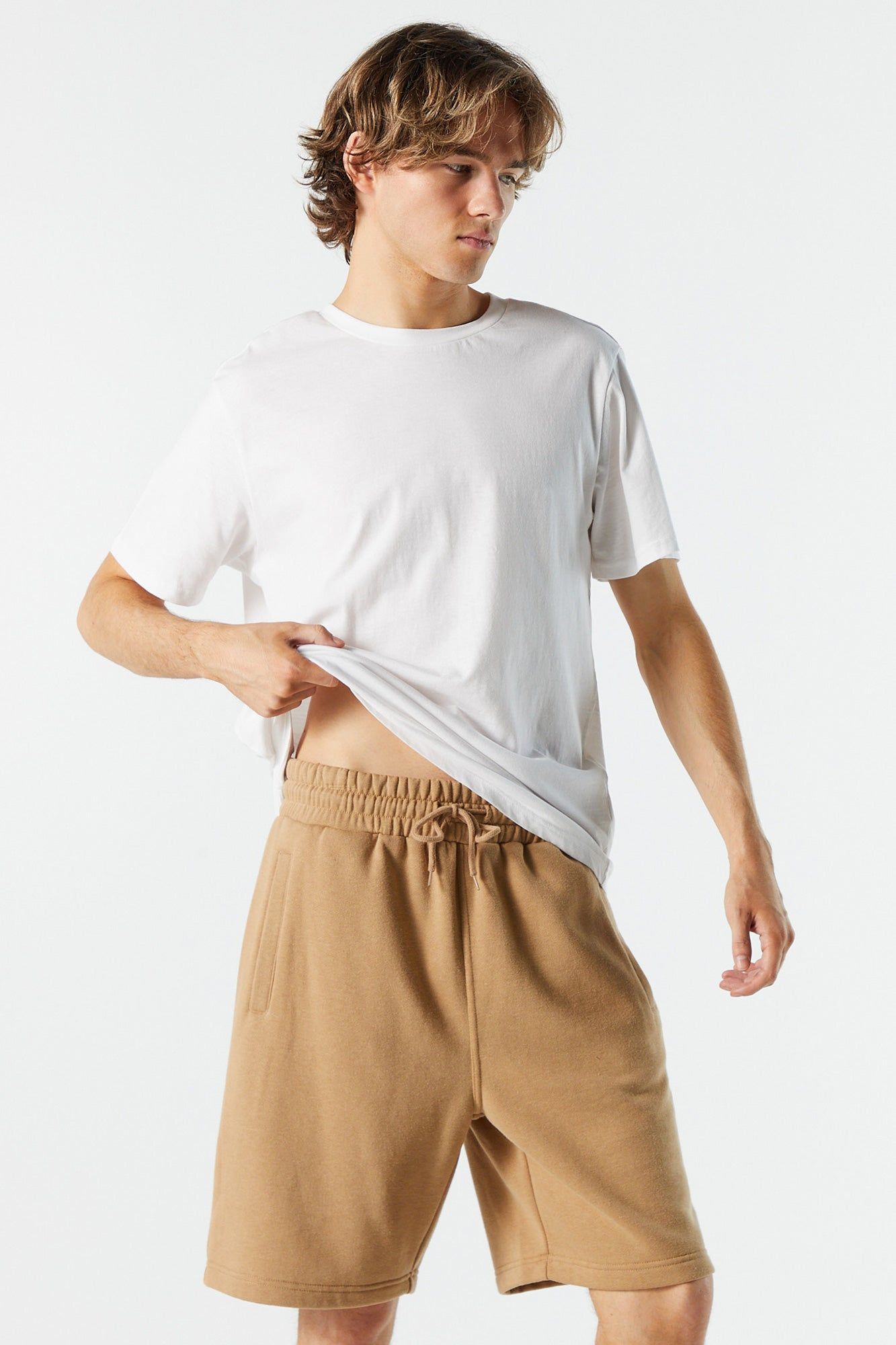 Solid Fleece Short sold by Charlotte Russe product image thumbnail 17