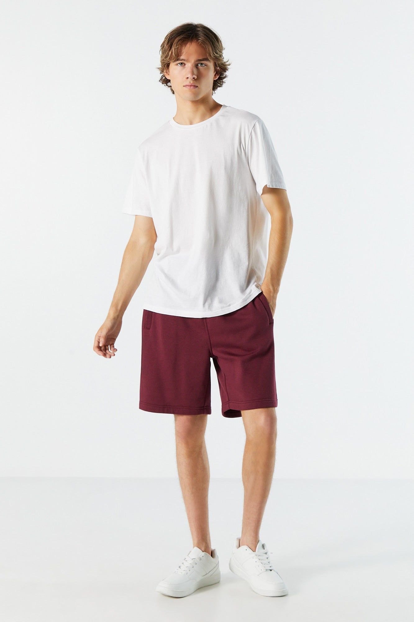 Solid Fleece Short sold by Charlotte Russe product image thumbnail 23