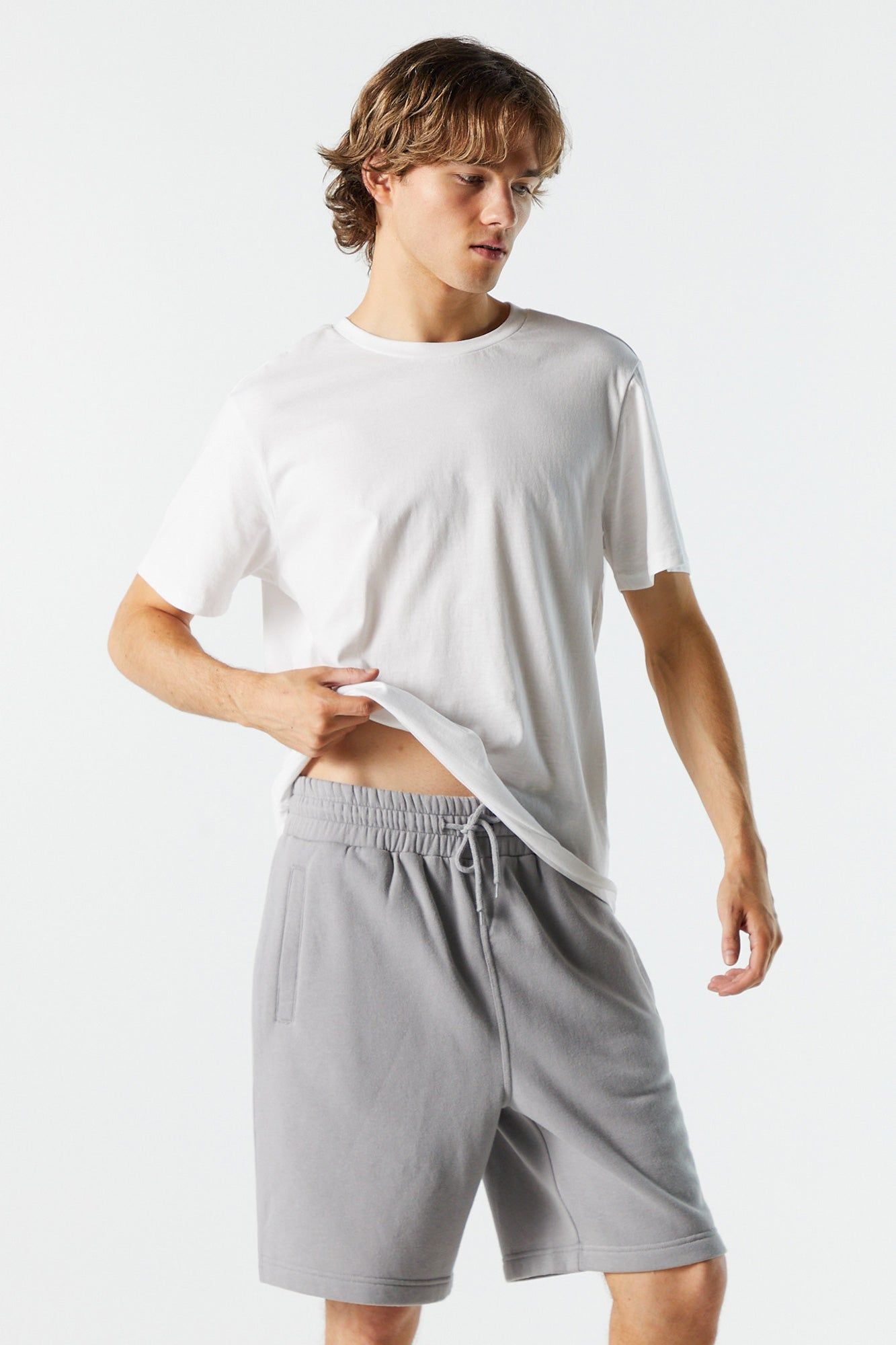 Solid Fleece Short sold by Charlotte Russe product image thumbnail 13