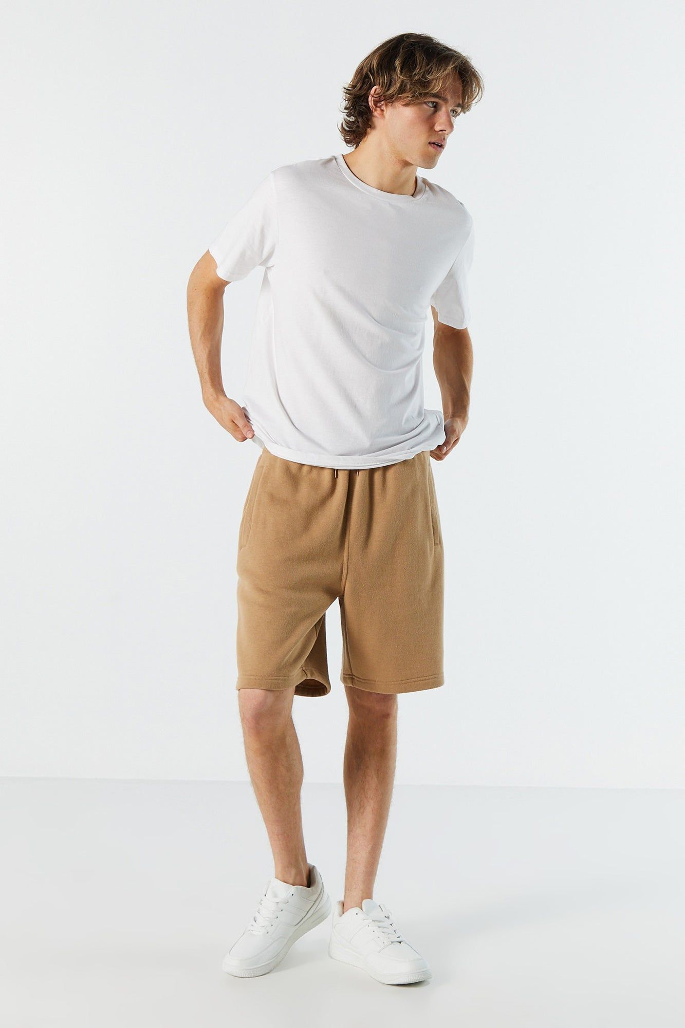 Solid Fleece Short sold by Charlotte Russe product image thumbnail 19