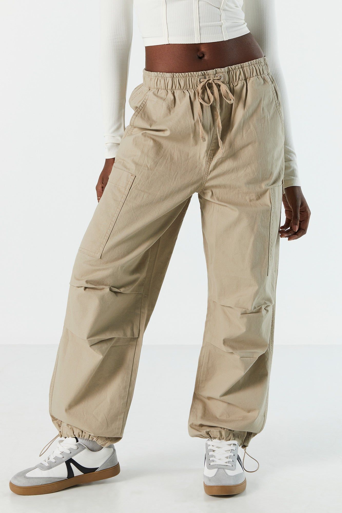 Canvas Cargo Parachute Pant sold by Charlotte Russe product image thumbnail 14