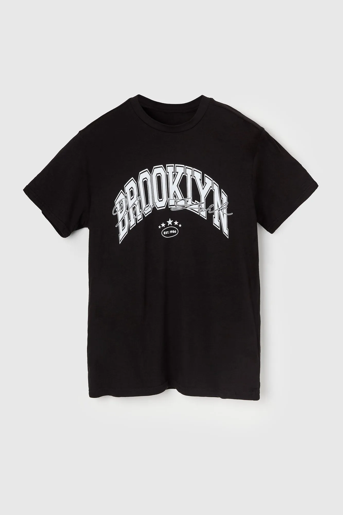 Brooklyn Graphic T-Shirt sold by Charlotte Russe product image thumbnail 4