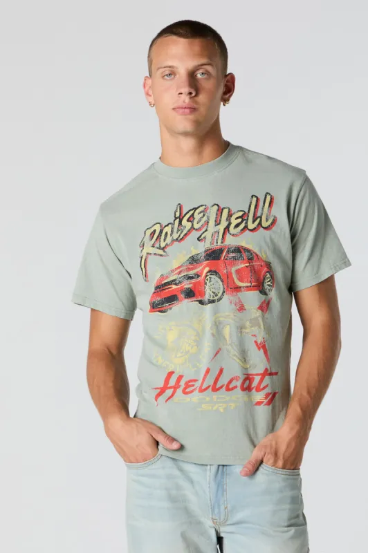 Hellcat Graphic T-Shirt sold by Charlotte Russe