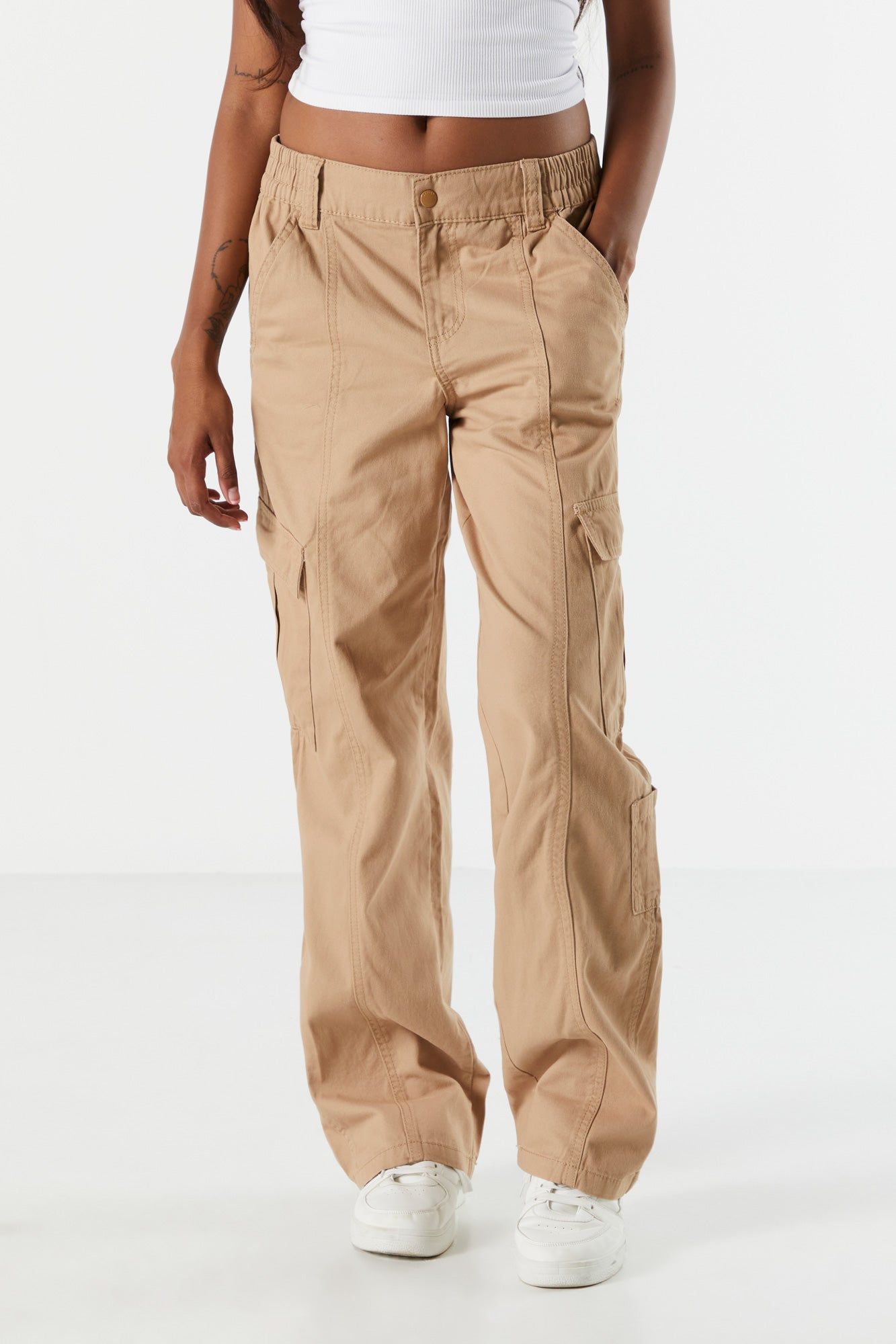 Multi Pocket Cargo Pant sold by Charlotte Russe product image thumbnail 2