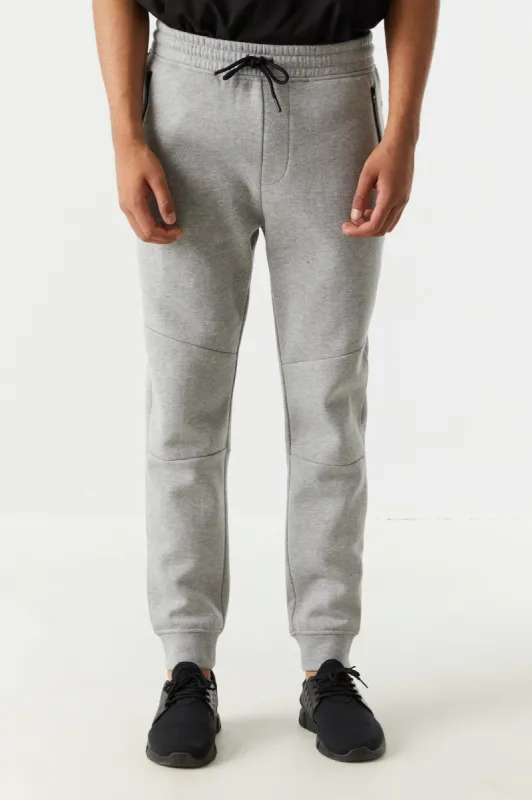 Basic Zip Pocket Fleece Jogger sold by Charlotte Russe