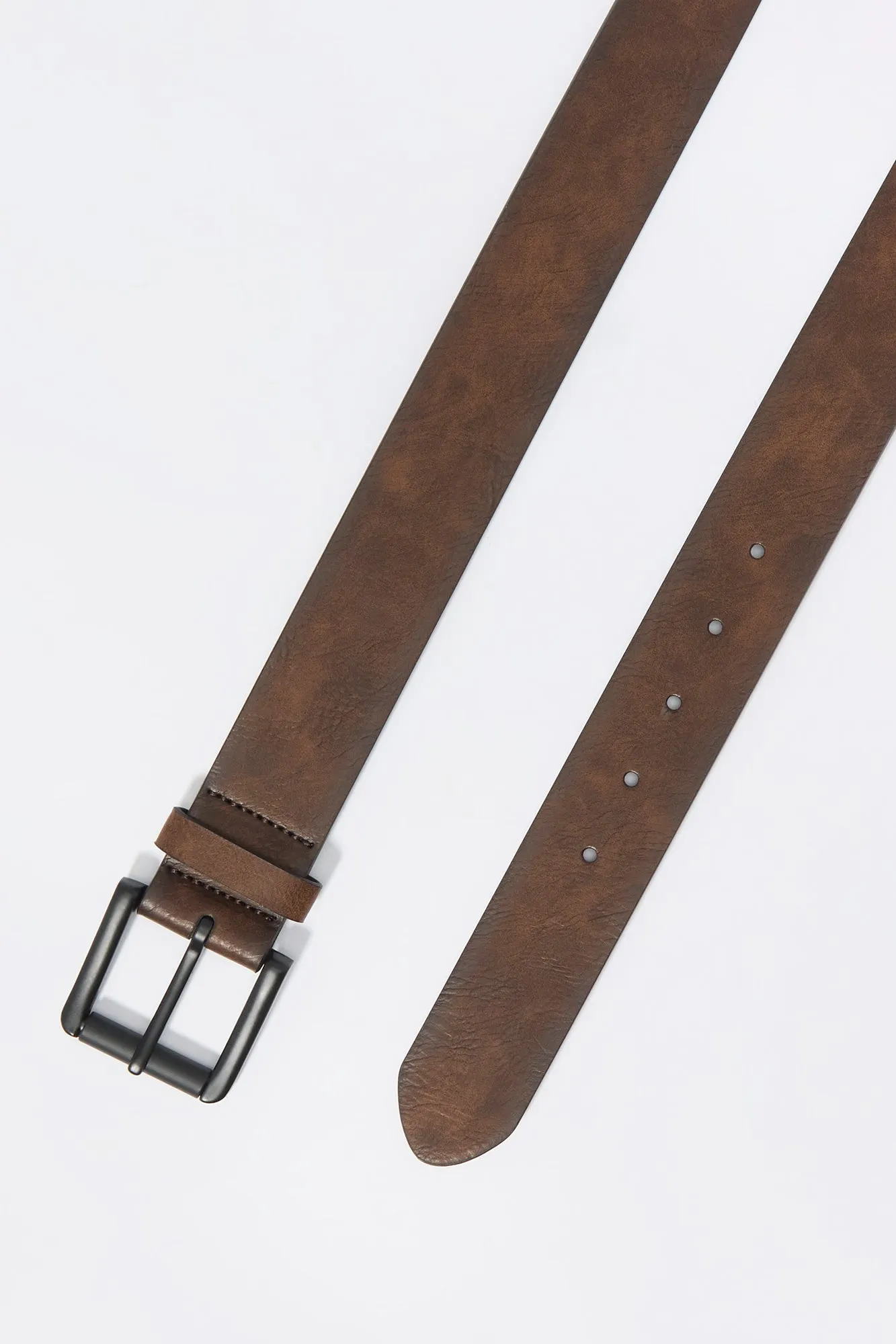 Brown Faux Leather Belt sold by Charlotte Russe product image thumbnail 2