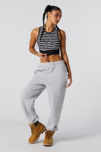 Seamless Ribbed Cropped Tank sold by Charlotte Russe