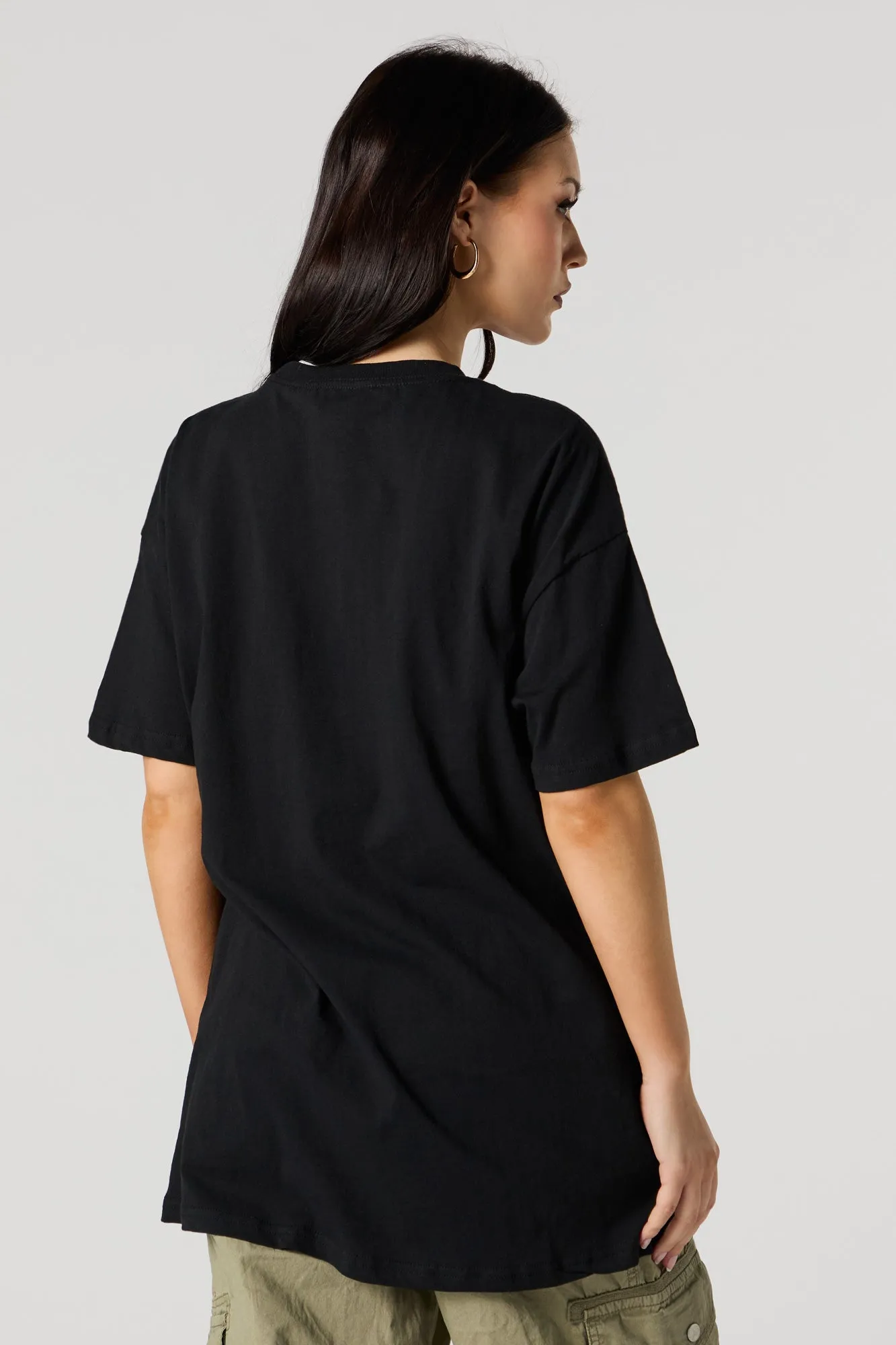 Metallica Graphic Boyfriend T-Shirt sold by Charlotte Russe product image thumbnail 4