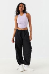 Seamless Ribbed Curved Hem Tank sold by Charlotte Russe