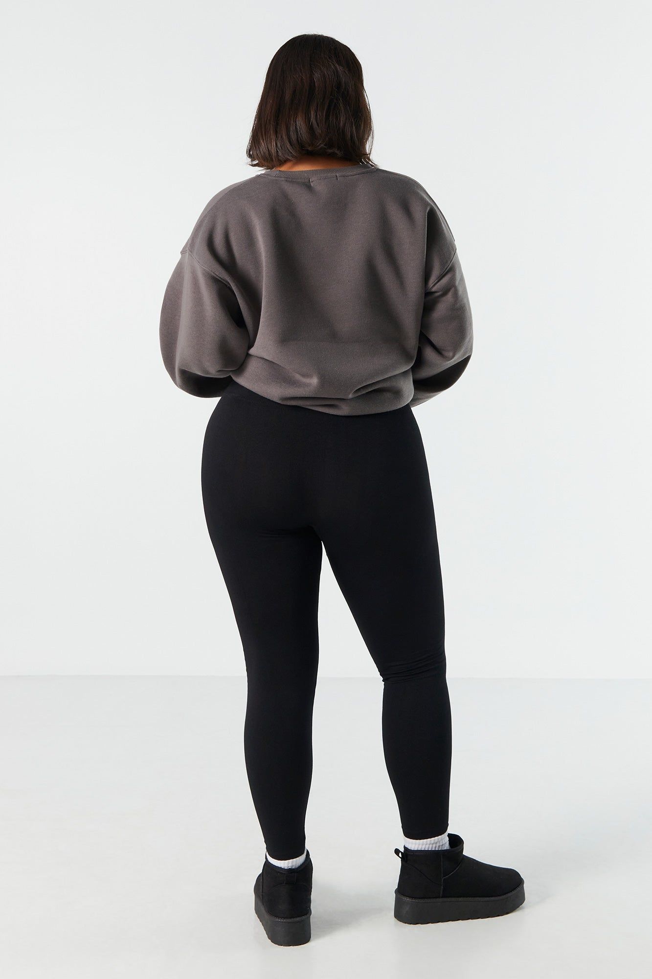 Solid Seamless High Rise Legging sold by Charlotte Russe product image thumbnail 4