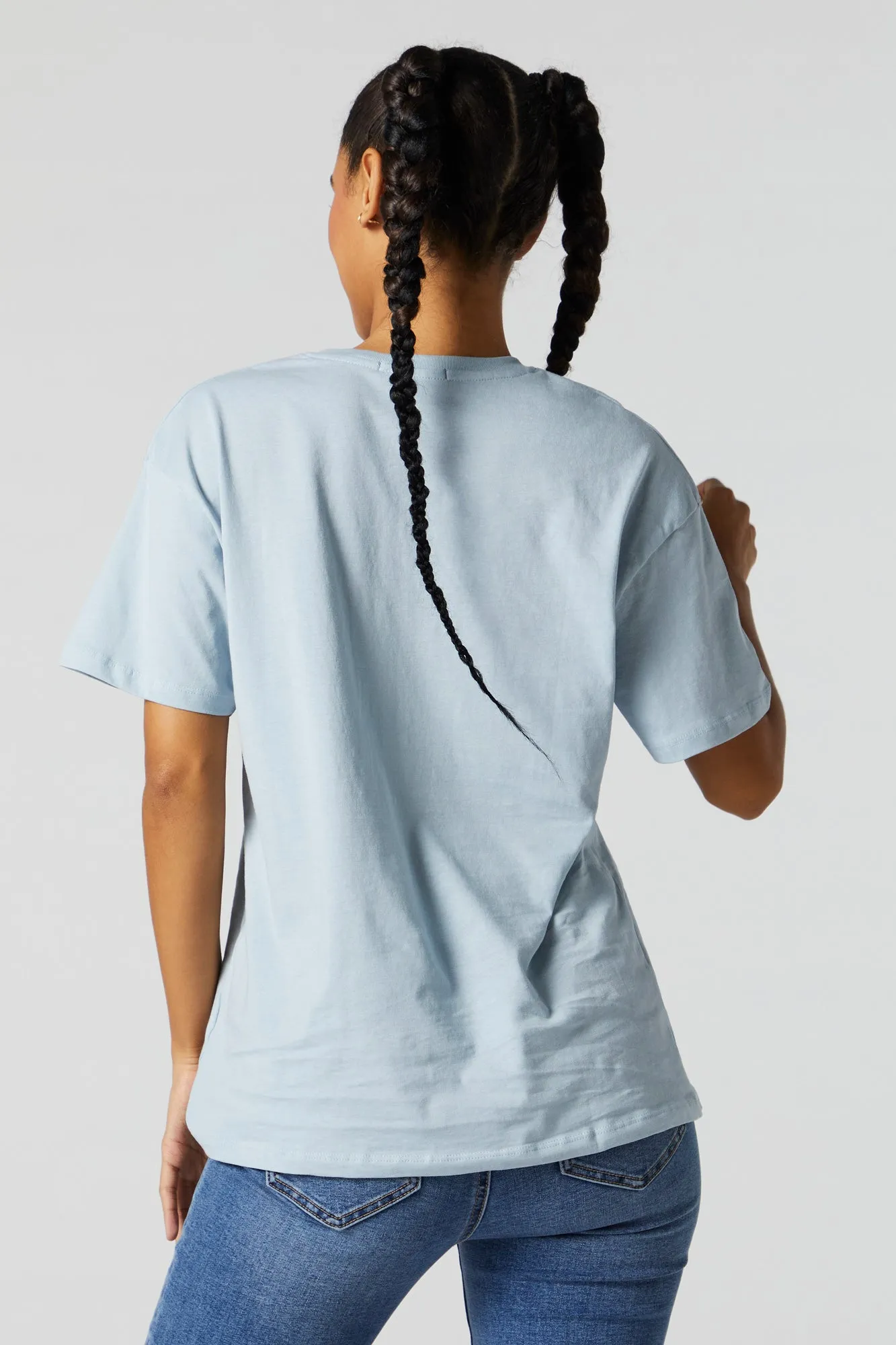 Dreamer Graphic Boyfriend T-Shirt sold by Charlotte Russe product image thumbnail 4