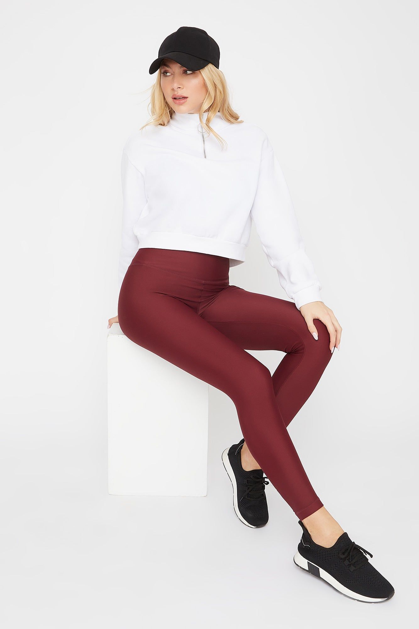 Infinite High-Rise Active Legging sold by Charlotte Russe