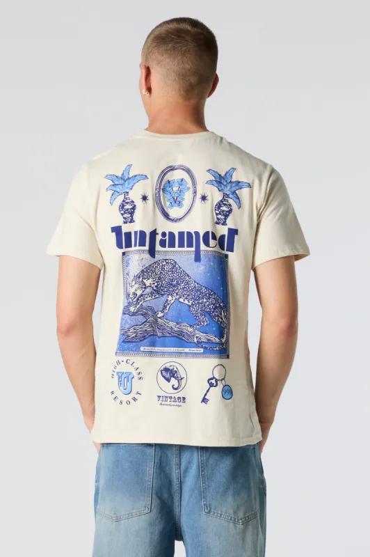 Untamed Graphic T-Shirt sold by Charlotte Russe