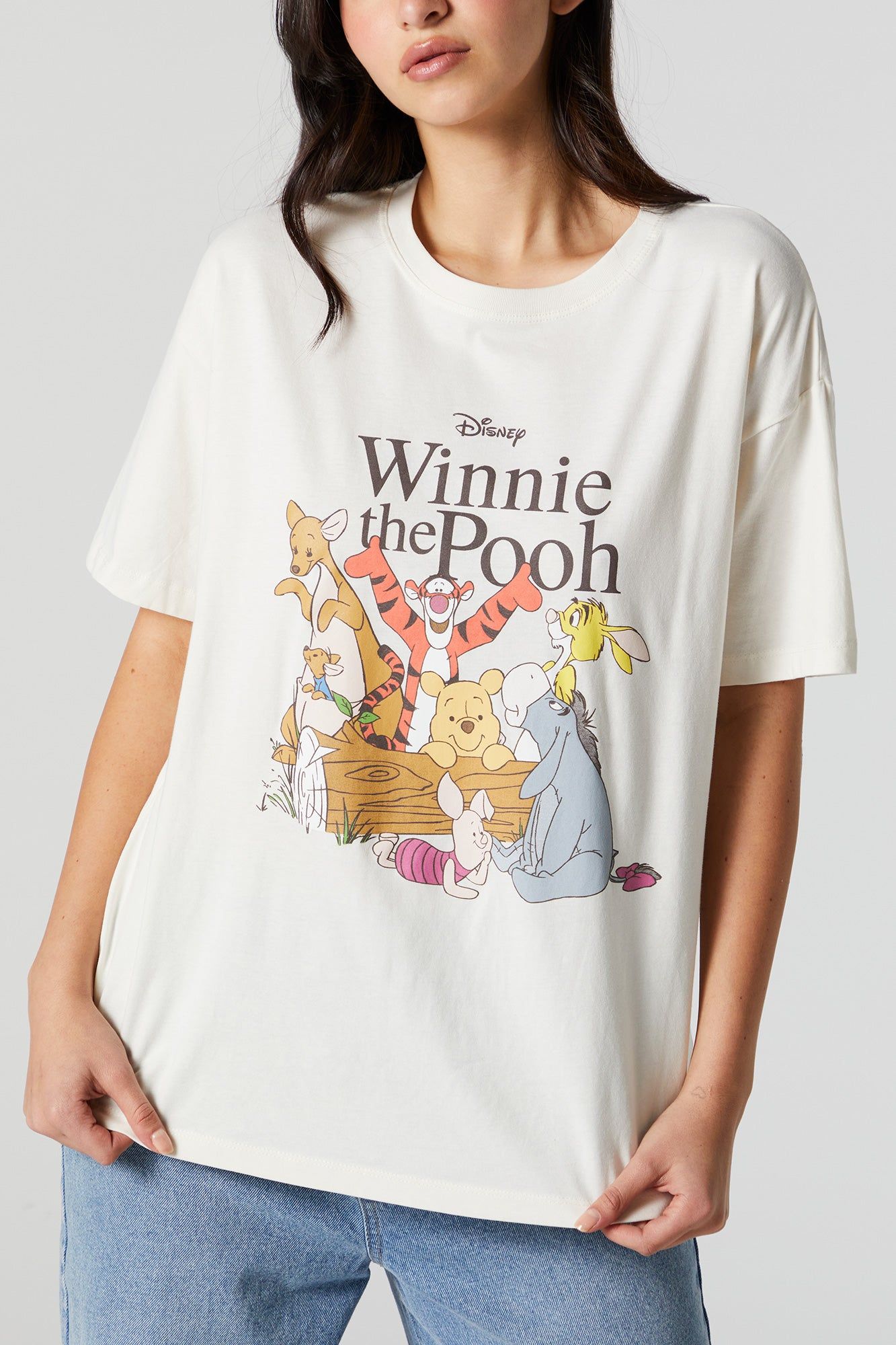 Winnie the Pooh Graphic Boyfriend T-Shirt sold by Charlotte Russe product image thumbnail 2