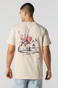 Cherry Blossom Graphic T-Shirt sold by Charlotte Russe