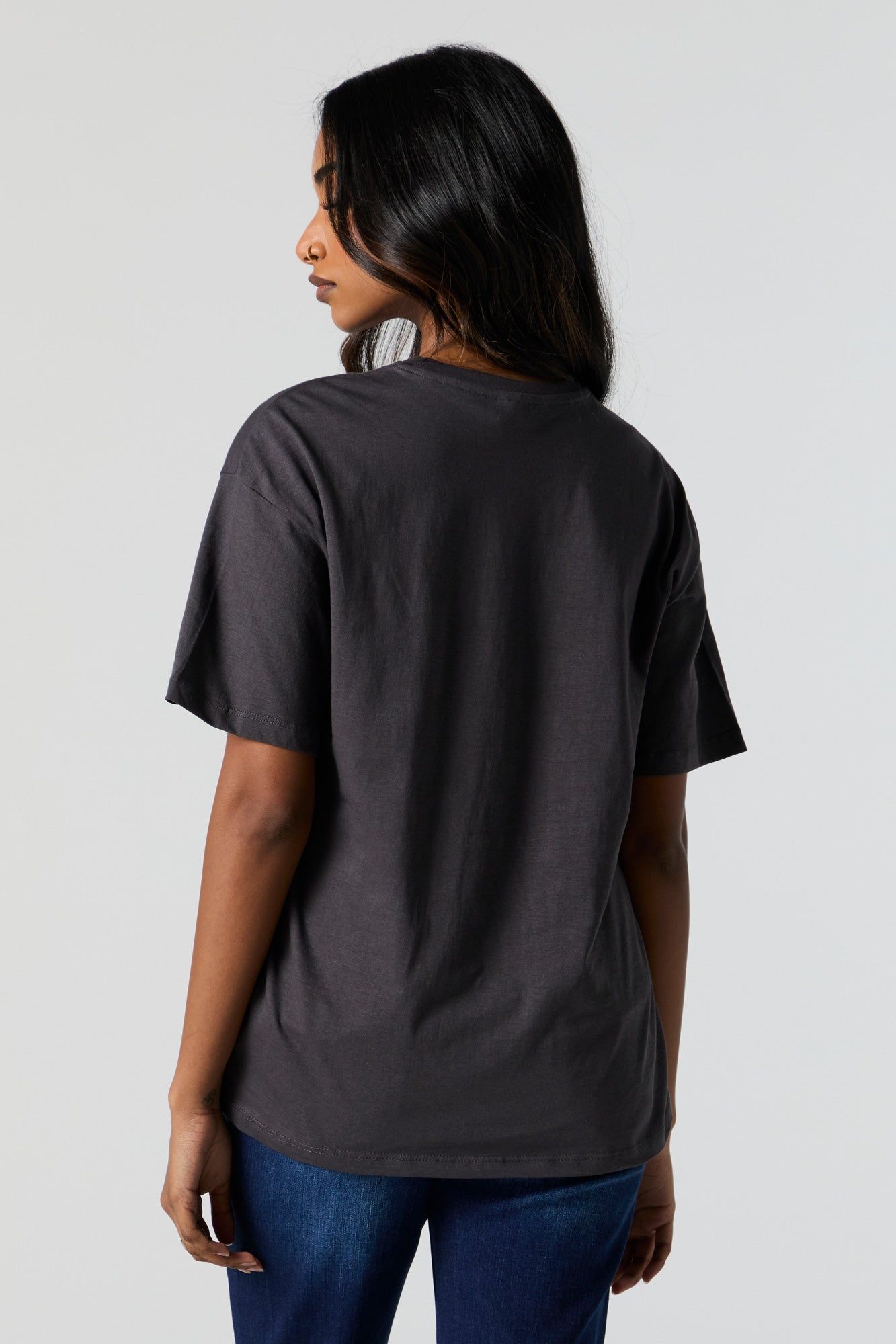 LA California Graphic Boyfriend T-Shirt sold by Charlotte Russe product image thumbnail 4