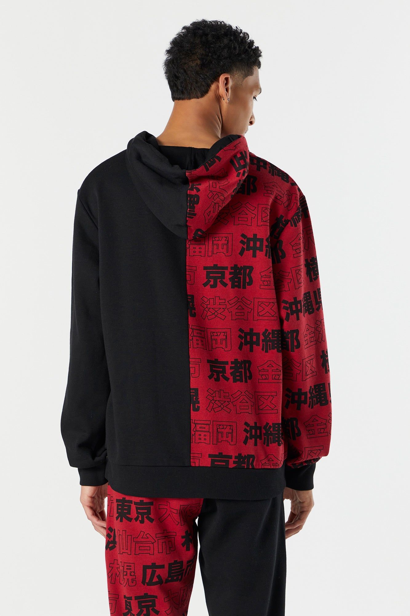 Split Tokyo Japan Graphic Hoodie sold by Charlotte Russe product image thumbnail 2