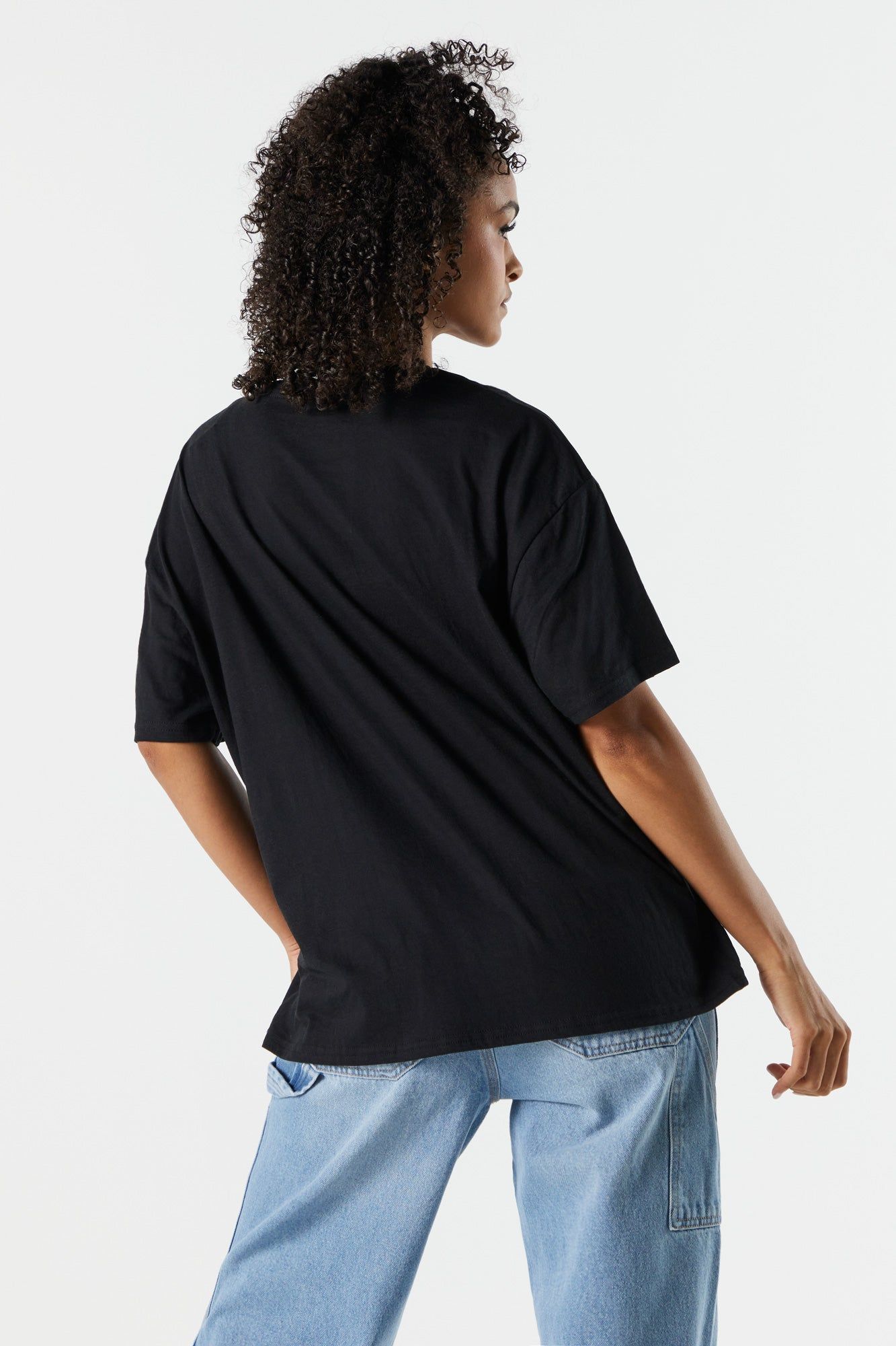 Pink Floyd Graphic Boyfriend T-Shirt sold by Charlotte Russe product image thumbnail 2