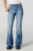 Austin Medium Vintage Wash High-Rise Flare Jean sold by Charlotte Russe