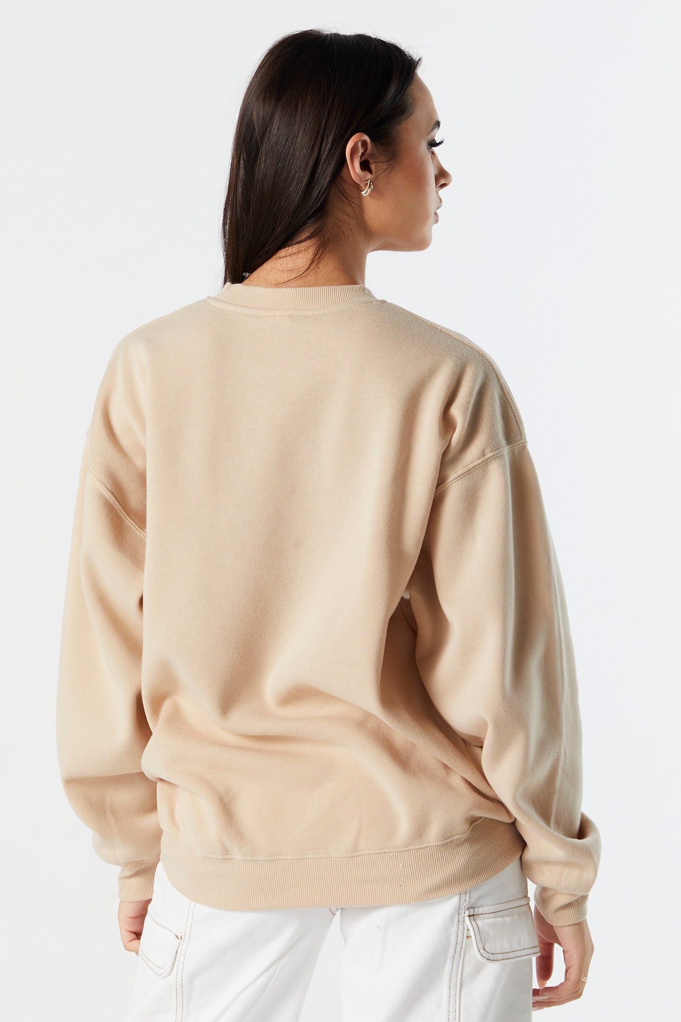 Winnie and Piglet Graphic Fleece Sweatshirt sold by Charlotte Russe product image thumbnail 2