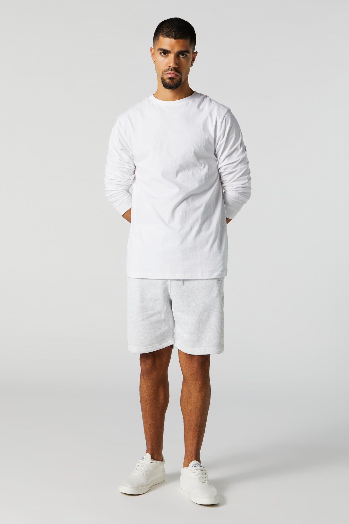 Basic Fleece Short sold by Charlotte Russe product image thumbnail 3